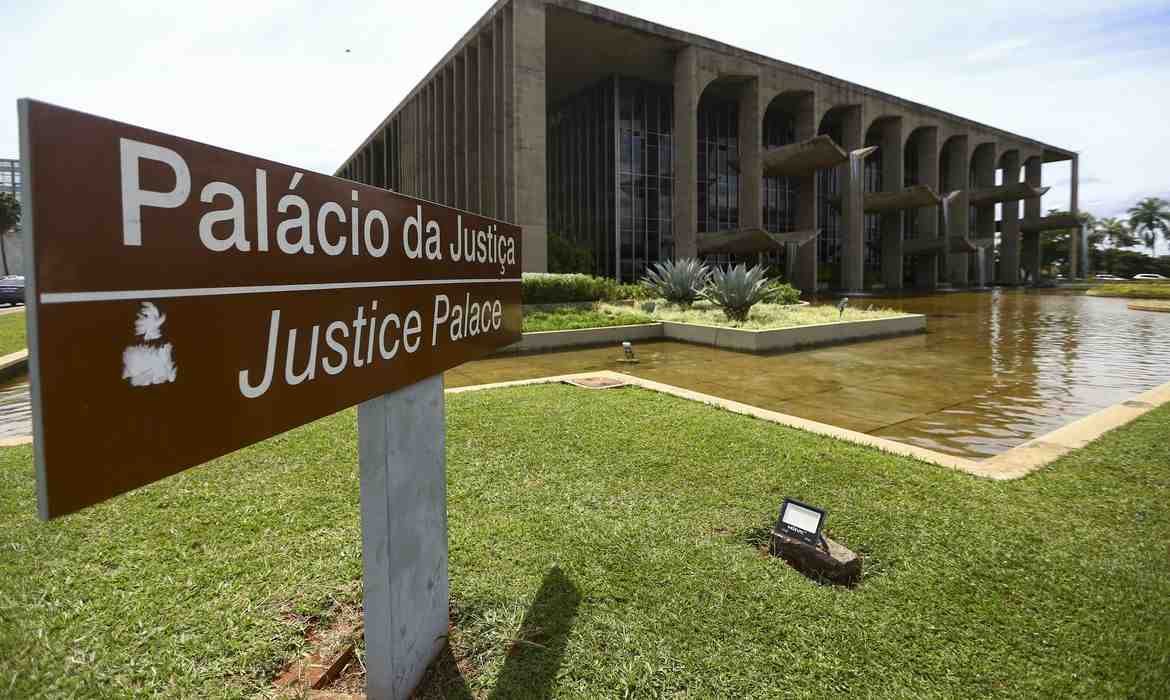 Brasília (DF), 10/04/2023   Fachada do ministério da Justiça.
